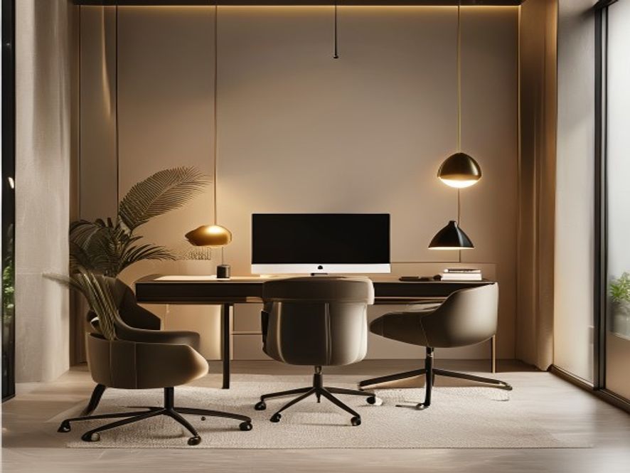 Movement transition practice in a neutral workspace environment